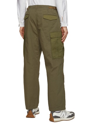 Back View - Click To Enlarge - NANAMICA - Ripstop Wide Leg Cargo Pants