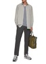 Figure View - Click To Enlarge - NANAMICA - Striped Relax Fit Wind Shirt