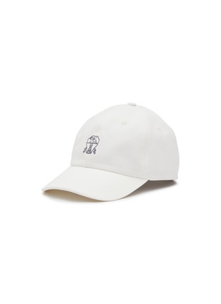 Main View - Click To Enlarge - BRUNELLO CUCINELLI - Logo Embroidery Baseball  Cap
