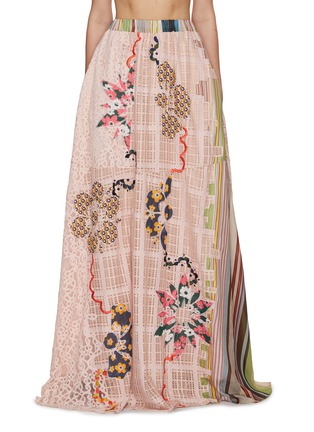 Main View - Click To Enlarge - STUDIO 133 BIYAN - Patchwork Lace Panel Maxi Skirt