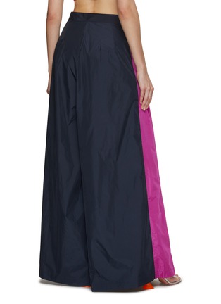 Back View - Click To Enlarge - STUDIO 133 BIYAN - Patchwork Wide Leg Pants