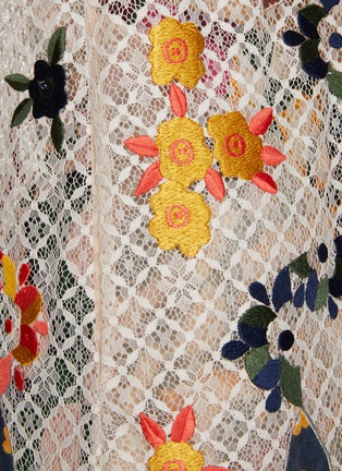  - STUDIO 133 BIYAN - Mozaic Embroidered Lace Cotton Coat