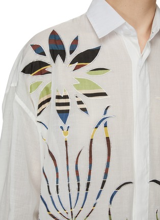  - STUDIO 133 BIYAN - Embroidered Appliqué Cotton Shirt