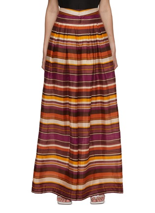Main View - Click To Enlarge - STUDIO 133 BIYAN - Striped Print Wide Leg Silk Pants
