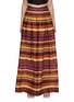 Main View - Click To Enlarge - STUDIO 133 BIYAN - Striped Print Wide Leg Silk Pants
