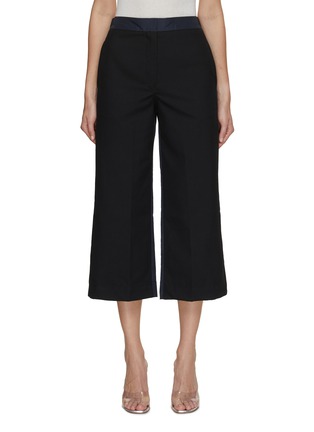 Main View - Click To Enlarge - STUDIO 133 BIYAN - Two Tone Ankle Length Pants