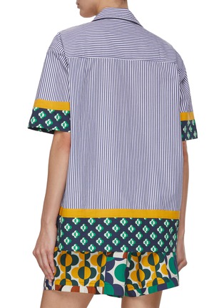 Back View - Click To Enlarge - STUDIO 133 BIYAN - Printed Cotton Pyjama Shirt