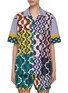 Main View - Click To Enlarge - STUDIO 133 BIYAN - Printed Cotton Pyjama Shirt