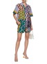 Figure View - Click To Enlarge - STUDIO 133 BIYAN - Printed Cotton Pyjama Shirt