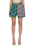 Main View - Click To Enlarge - STUDIO 133 BIYAN - Printed Cotton Shorts