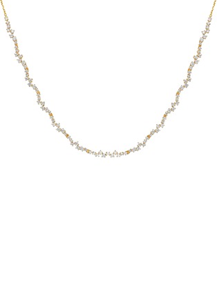 Main View - Click To Enlarge - SARAH ZHUANG - Milky Way 18k Gold Diamond Necklace