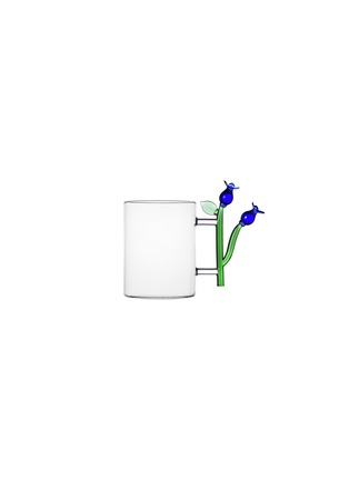 Main View - Click To Enlarge - ICHENDORF MILANO - Botanica Glass Blue Flower Mug