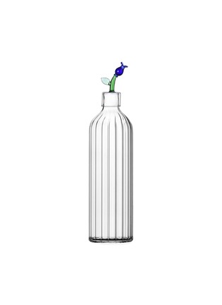 Main View - Click To Enlarge - ICHENDORF MILANO - Botanica Glass Blue Flower Optical Bottle