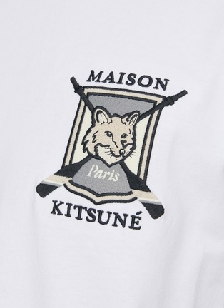 - MAISON KITSUNÉ - College Fox Embroidered T-Shirt
