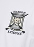  - MAISON KITSUNÉ - College Fox Embroidered T-Shirt