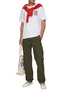 Figure View - Click To Enlarge - MAISON KITSUNÉ - College Fox Embroidered T-Shirt