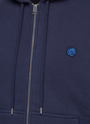  - MAISON KITSUNÉ - Fox Head Patch Zip Up Hoodie
