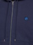 - MAISON KITSUNÉ - Fox Head Patch Zip Up Hoodie