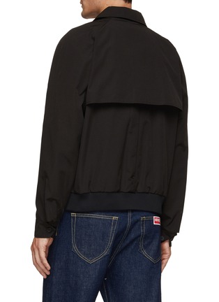 Back View - Click To Enlarge - MAISON KITSUNÉ - Fox Head Patch Harrington Jacket
