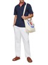 Figure View - Click To Enlarge - MAISON KITSUNÉ - Fox Head Patch Polo Shirt