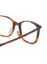 Detail View - Click To Enlarge - DIOR - MINI CD O S4F Tortoiseshell Effect Acetate Square Optical Glasses