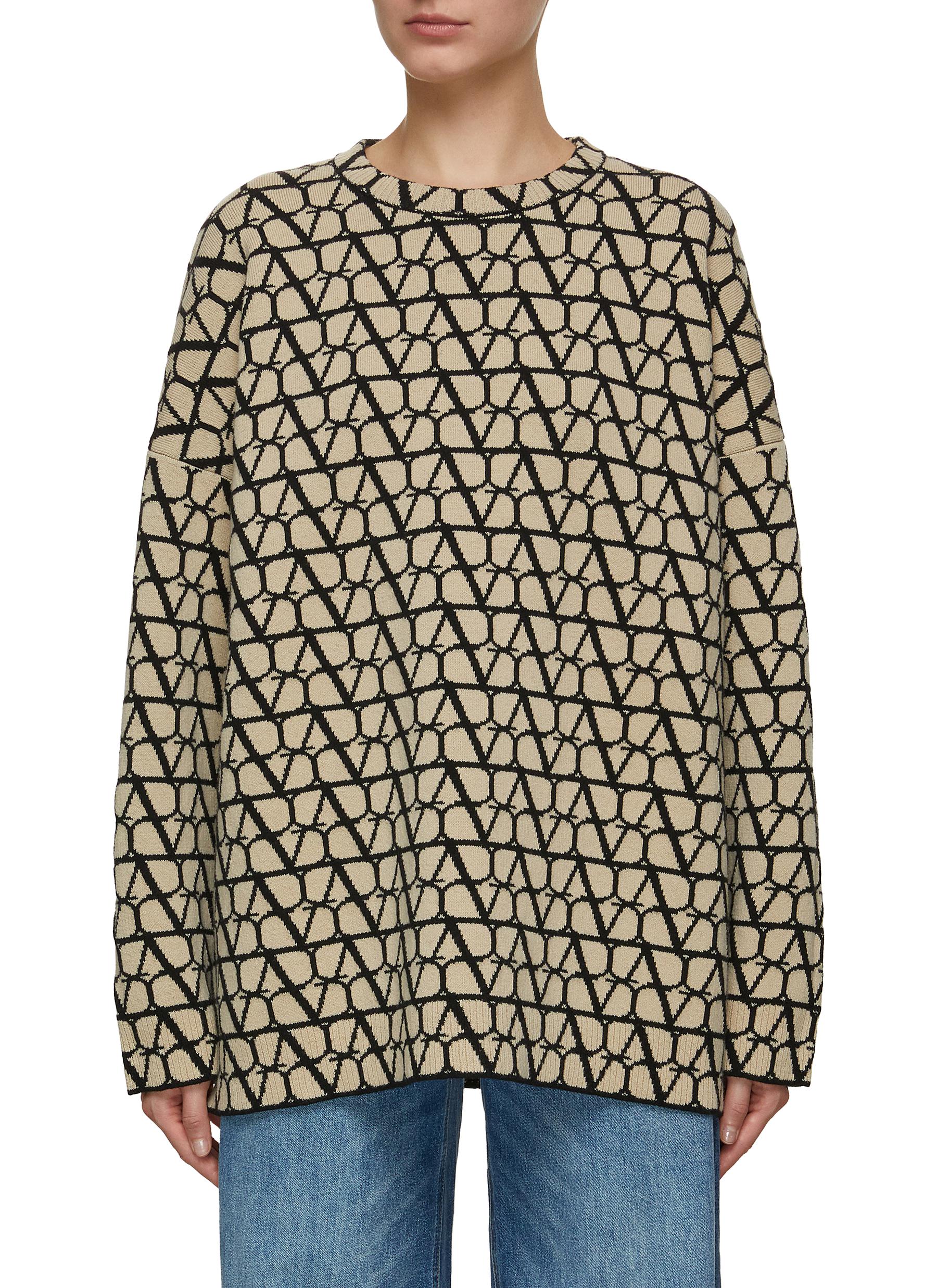 VLogo virgin wool sweater