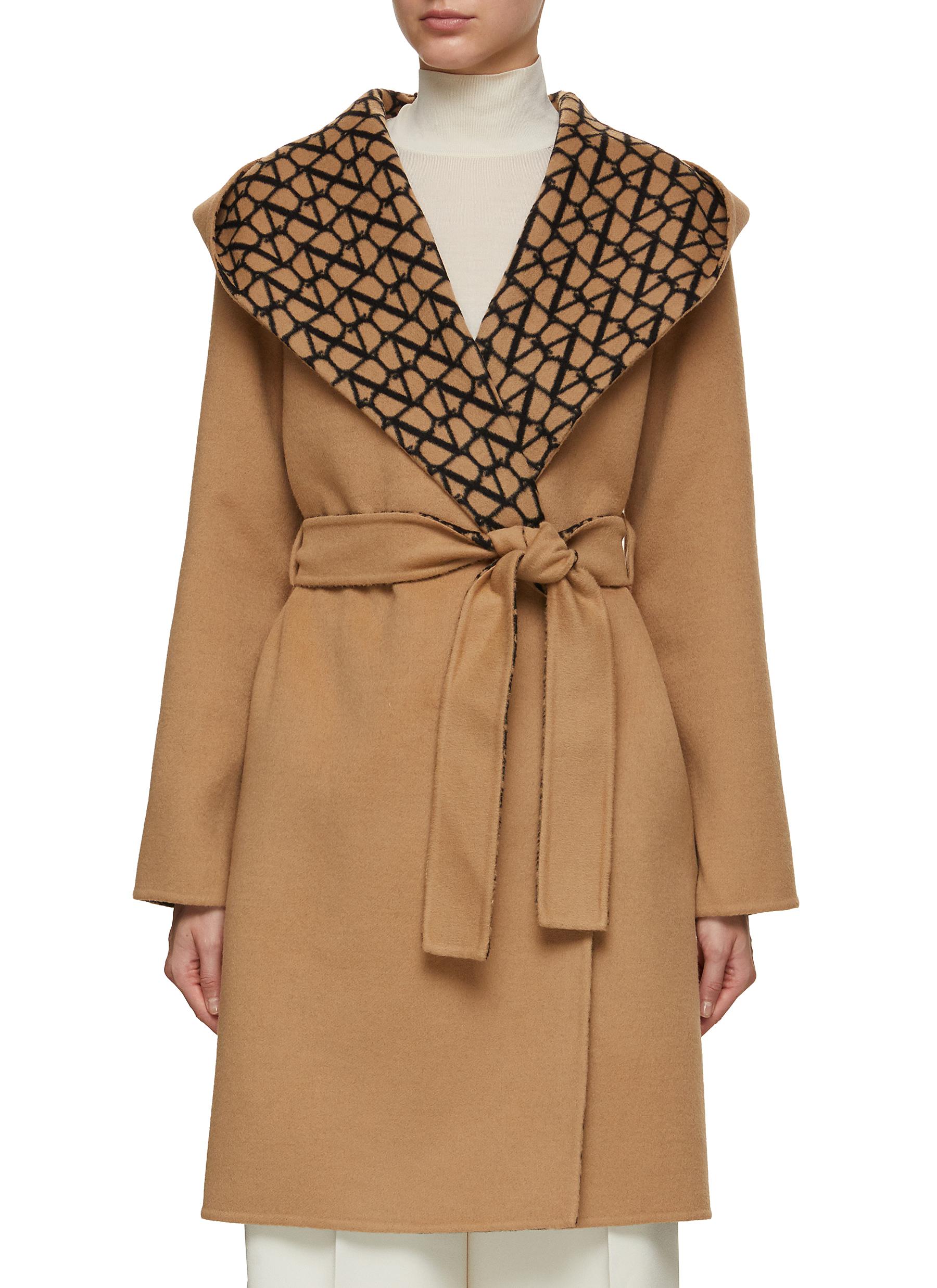 VALENTINO GARAVANI Iconographe Belted Coat Women Lane Crawford