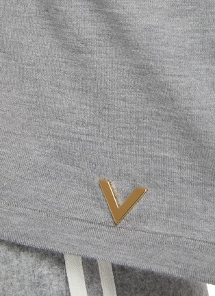  - VALENTINO GARAVANI - Silk Cashmere Blend T-Shirt