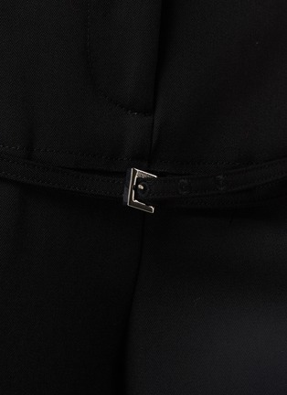  - JACQUEMUS - Raw Edge Belted Low Waist Pants