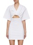 Main View - Click To Enlarge - JACQUEMUS - Twisted Front Open Back Dress