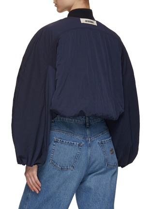Back View - Click To Enlarge - JACQUEMUS - Oversized Bomber Jacket