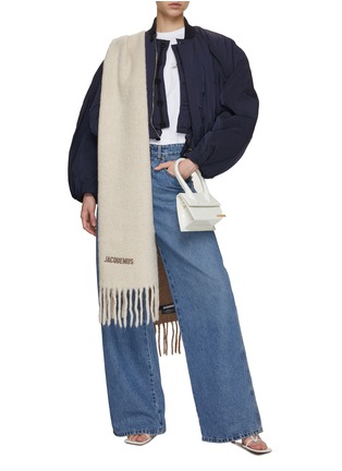 Figure View - Click To Enlarge - JACQUEMUS - Oversized Bomber Jacket