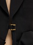  - JACQUEMUS - Rolled Hem Strap Closure Cropped Blazer