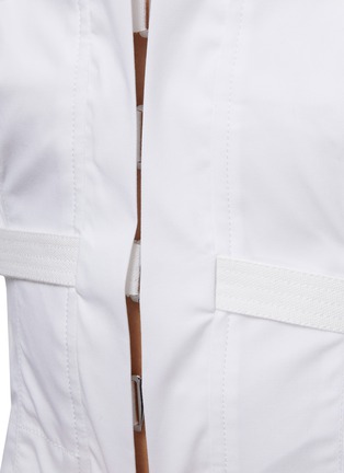  - JACQUEMUS - Super Puff Sleeve Off Shoulder Corset Top