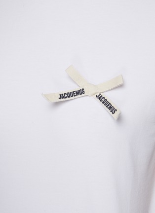  - JACQUEMUS - Logo Ribbon T-Shirt