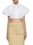 Main View - Click To Enlarge - JACQUEMUS - Puff Sleeve Cropped Shirt