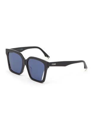 Main View - Click To Enlarge - FENDI - FENDI WAY Acetate Square Sunglasses