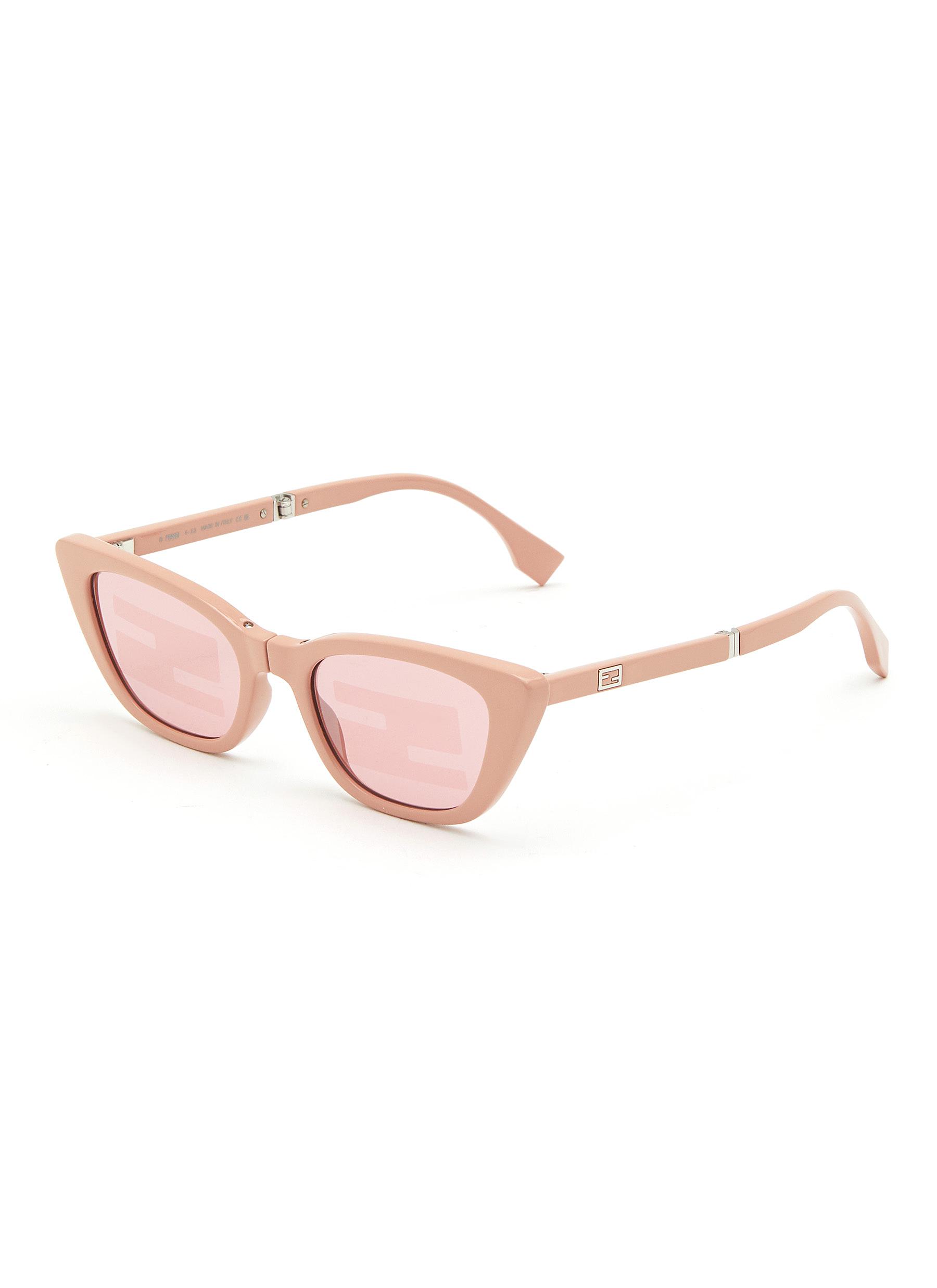 FENDI BAGUETTE ANNIVERSARY Acetate Cateye Sunglasses Women