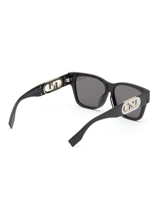 Figure View - Click To Enlarge - FENDI - O'LOCK Acetate Sunglasses