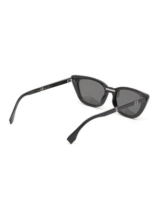 Fendi Cat-Eye Acetate Sunglasses - Women - Black Sunglasses