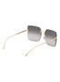 Figure View - Click To Enlarge - FENDI - FENDI FIRST Rimless Metal Sunglasses