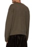 Back View - Click To Enlarge - ZIGGY CHEN - V-Neck Oversized Cashmere Sweater