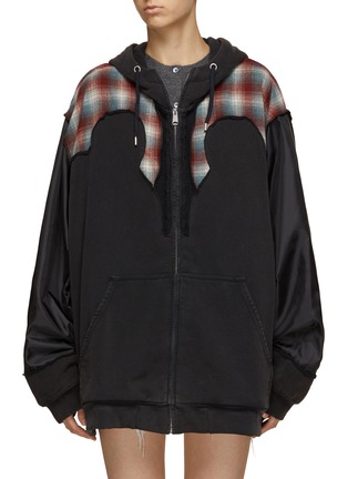 Main View - Click To Enlarge - MAISON MARGIELA - X Pendleton Hooded Jacket