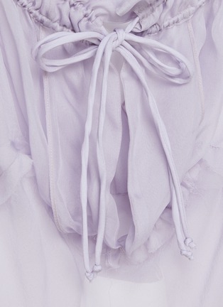  - MAISON MARGIELA - Silk Chiffon Mini Dress