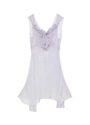Main View - Click To Enlarge - MAISON MARGIELA - Silk Chiffon Mini Dress