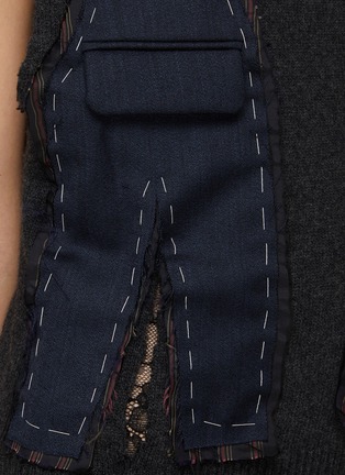  - MAISON MARGIELA - Appliqué Knit Vest