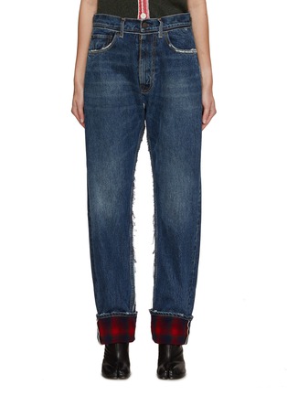 Main View - Click To Enlarge - MAISON MARGIELA - X Pendleton Straight Leg Jeans