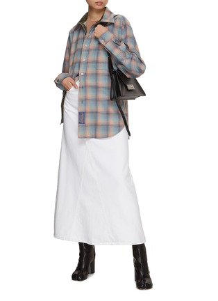 Figure View - Click To Enlarge - MAISON MARGIELA - X Pendleton Checquered Wool Shirt