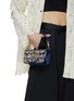 Figure View - Click To Enlarge - VALENTINO GARAVANI - Small Locò Embroidered Shoulder Bag