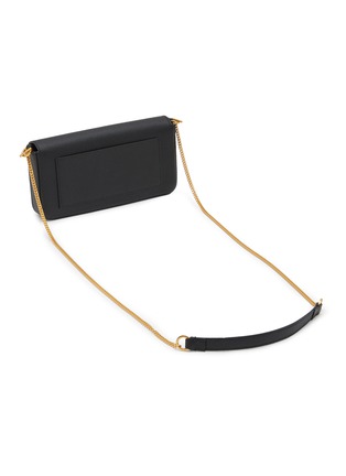 Detail View - Click To Enlarge - VALENTINO GARAVANI - Vlogo Grained Leather Pouch